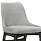 Armen Living Westmont and Azalea Gray and Black Wood 5 Piece Dining Set SETWEDI5AZBLGR - alternate 7